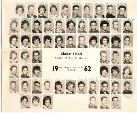 Chabot Elementary 1962