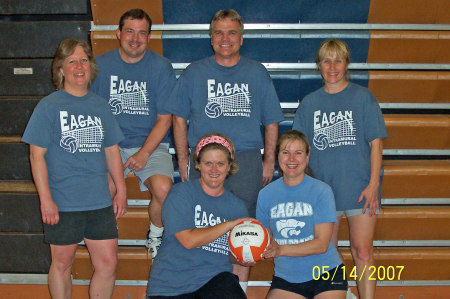 Intramural volleyball team at EHS