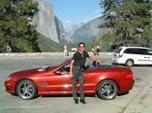 07 SL500 MERCEDES AT YOSEMITE VALLEY...LIFE IS