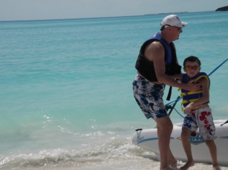 Sailing at Great Exuma