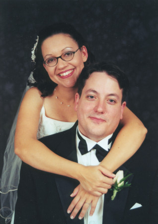 Wedding pic of Jay and Patty