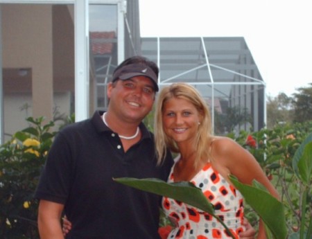 Chad & I in Florida