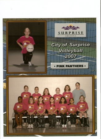 Bailey's volleyball team