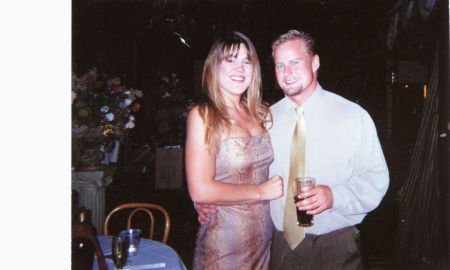 Jon and I at our friends wedding