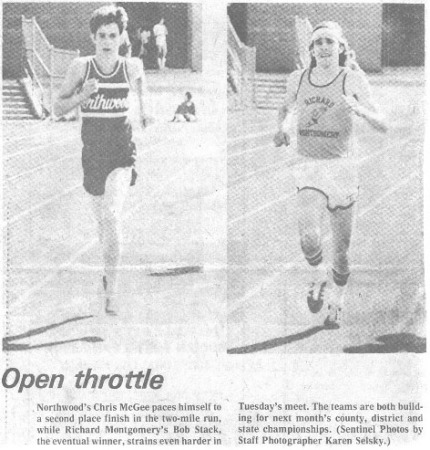 1975 Home Track Meet vs Northwood