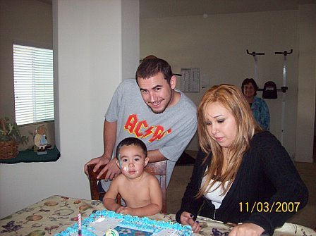 my son cambryn,his son anthony and melissa