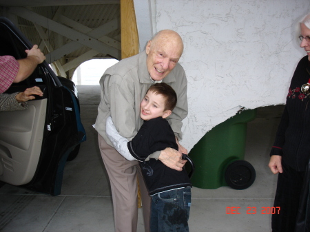 Robert and Grandpa Beach