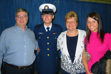 son's coast guard graduation