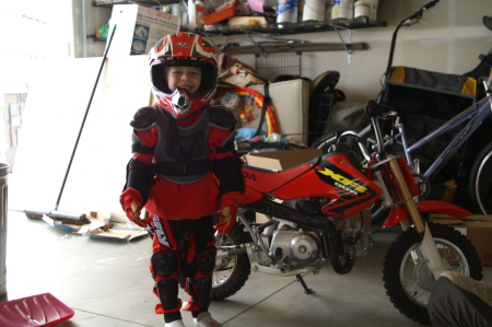 Jakob and his Motorcycle