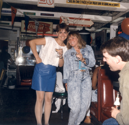 partying in the 80s