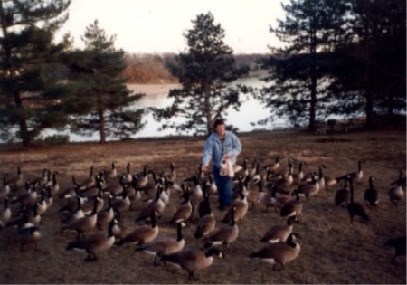 john feed geese