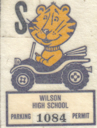 1987 Student Parking Permit