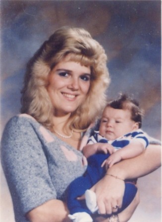 Me and Baby Christopher Sept. 1985