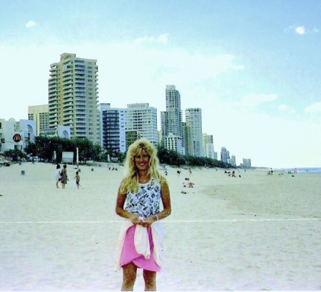 On the beach,I  Love Australia !!