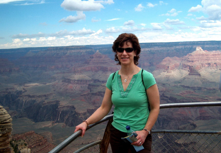 lisa at grand canyon