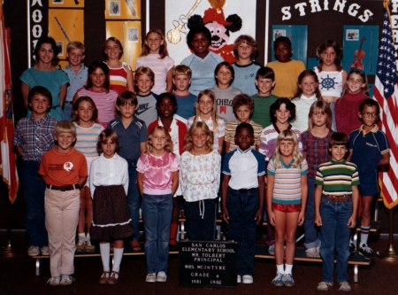 1981-1982  4th Grade