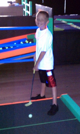 DAVID (grandson) 2011 PUTTPUTT GOLF