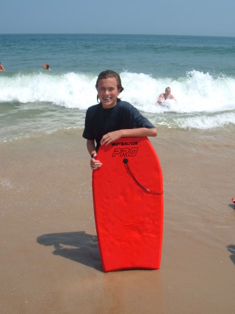 Derek at the beach