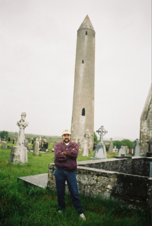 Roundtower at kilmachdaugh, Ireland