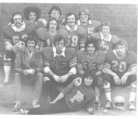 Givins Boys on 1975 Parkdale championship team