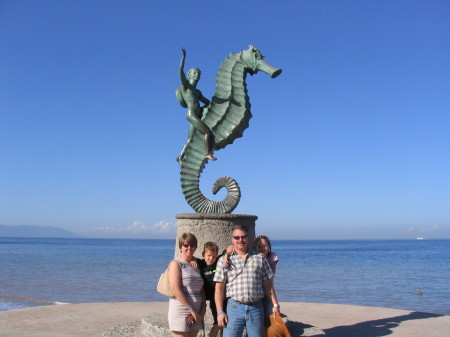 The family in Mexico