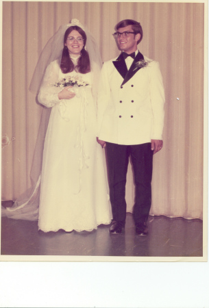 My wedding to John Boyer 1971