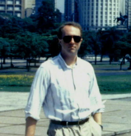 Me in Rio de Janeiro, 1993