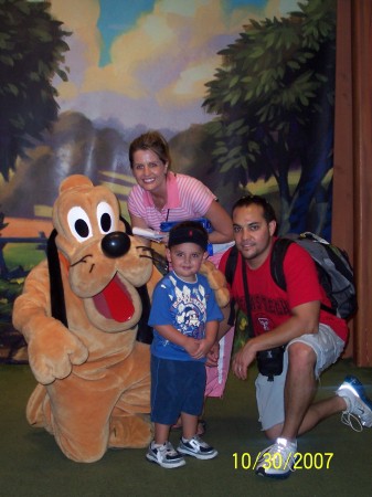 Family vacation at "Disney World"