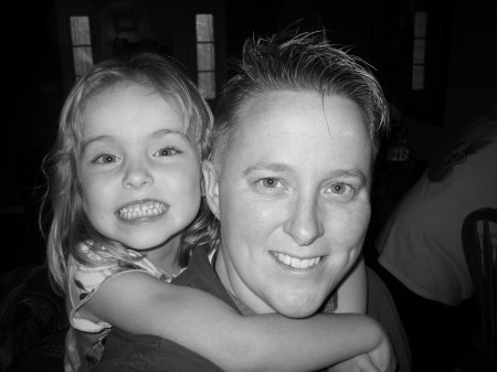 My niece and me at Christmas '07