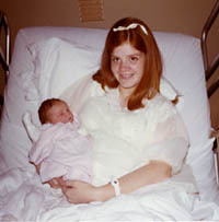 My daughter, Kim, was born in 1971.
