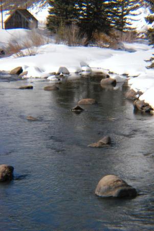 river in winter...minturn,co