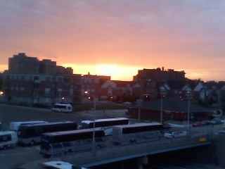 sunset in the D