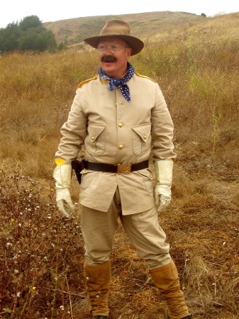 As Teddy Roosevelt on History Channel