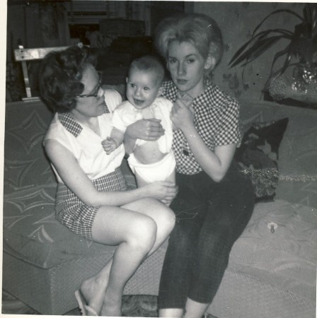 Doris  Danny land Lenora  June 1963