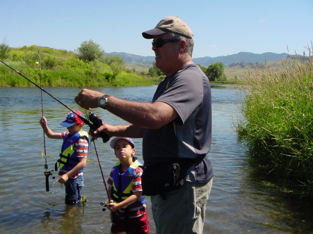Me and my boys fishin.