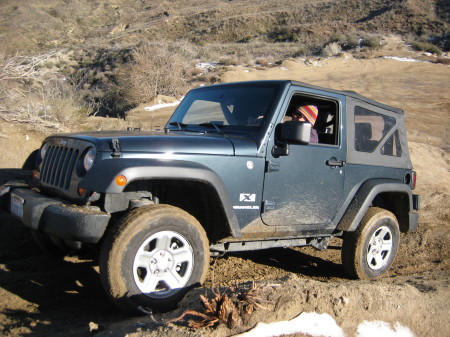 Jan 2008 1st time taking the Jeep 4x4
