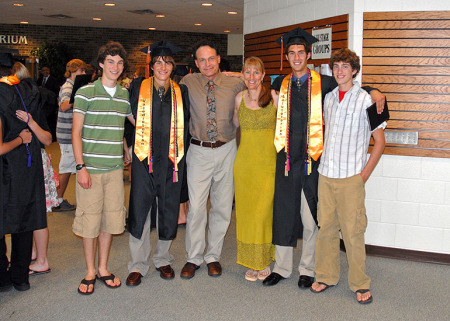 Twin's graduation 2007