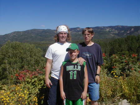 Scott, Chris and Ryan in Colorado