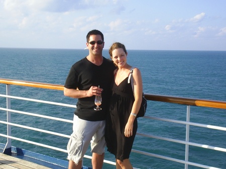 Krysie & I on a cruise