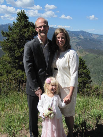 Our wedding in Vail