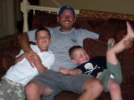 Son-in-law Jason, Carter & Kaden