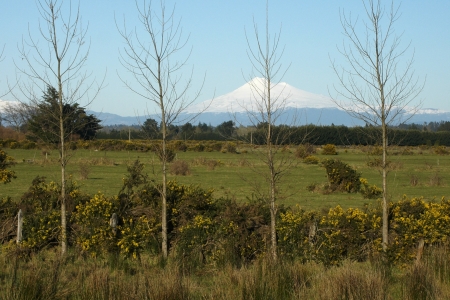 The Andes from Santiago, Chile