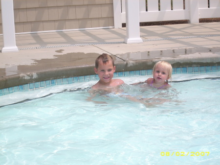 My lil swimmers