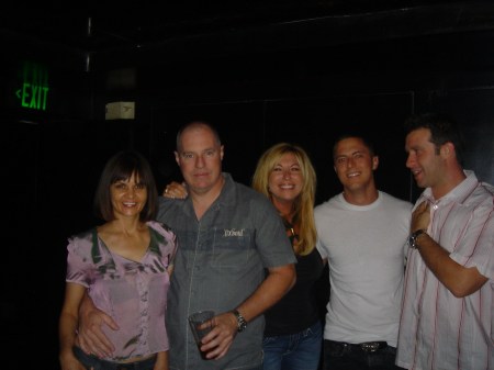 Me and friends at the Viper Room