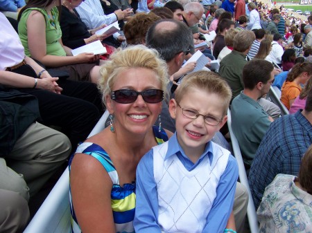 Sharon & her youngest son, Daniel