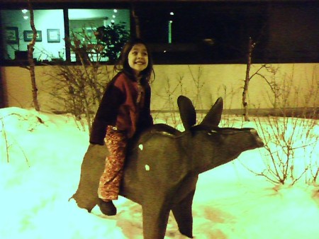 irene on a moose