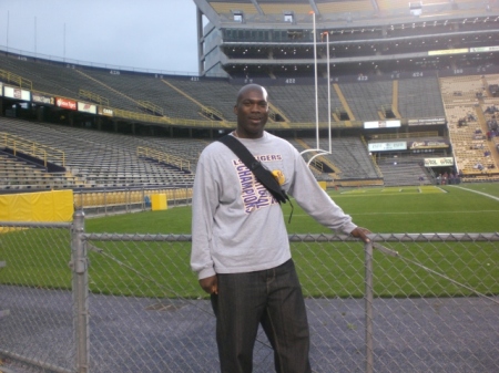 Me at the LSU spring football game