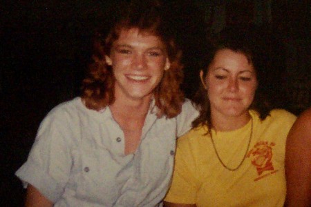 Lisa & friend Pensacola '85