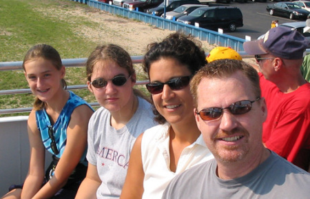 Ferry to Mackinaw with family