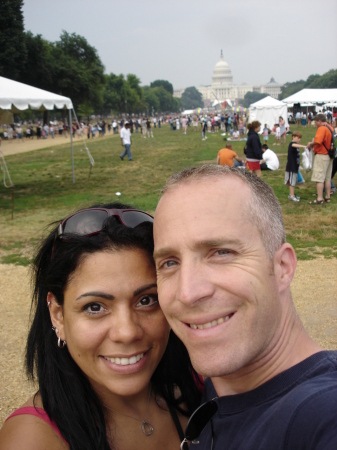 My wife and I in D.C.